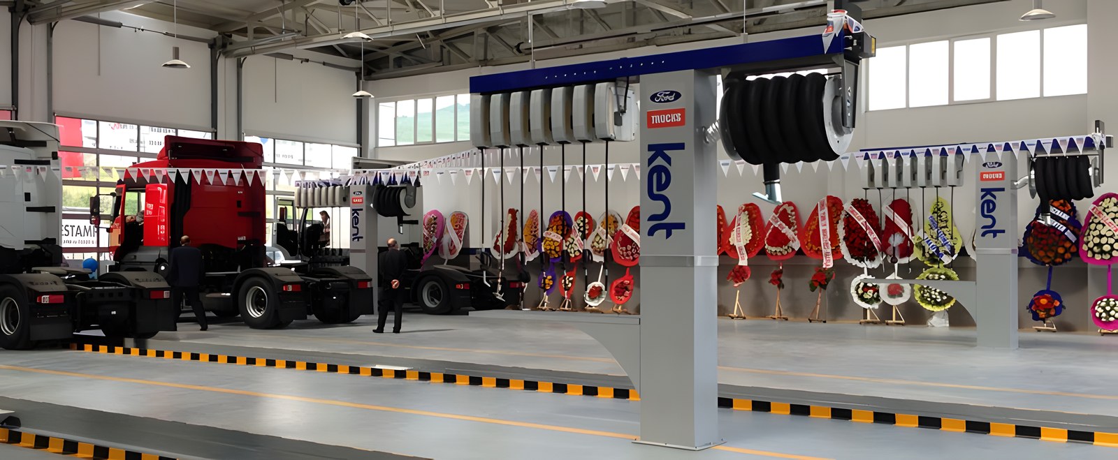 Kent servis kuleleri — Ford Trucks tesisi